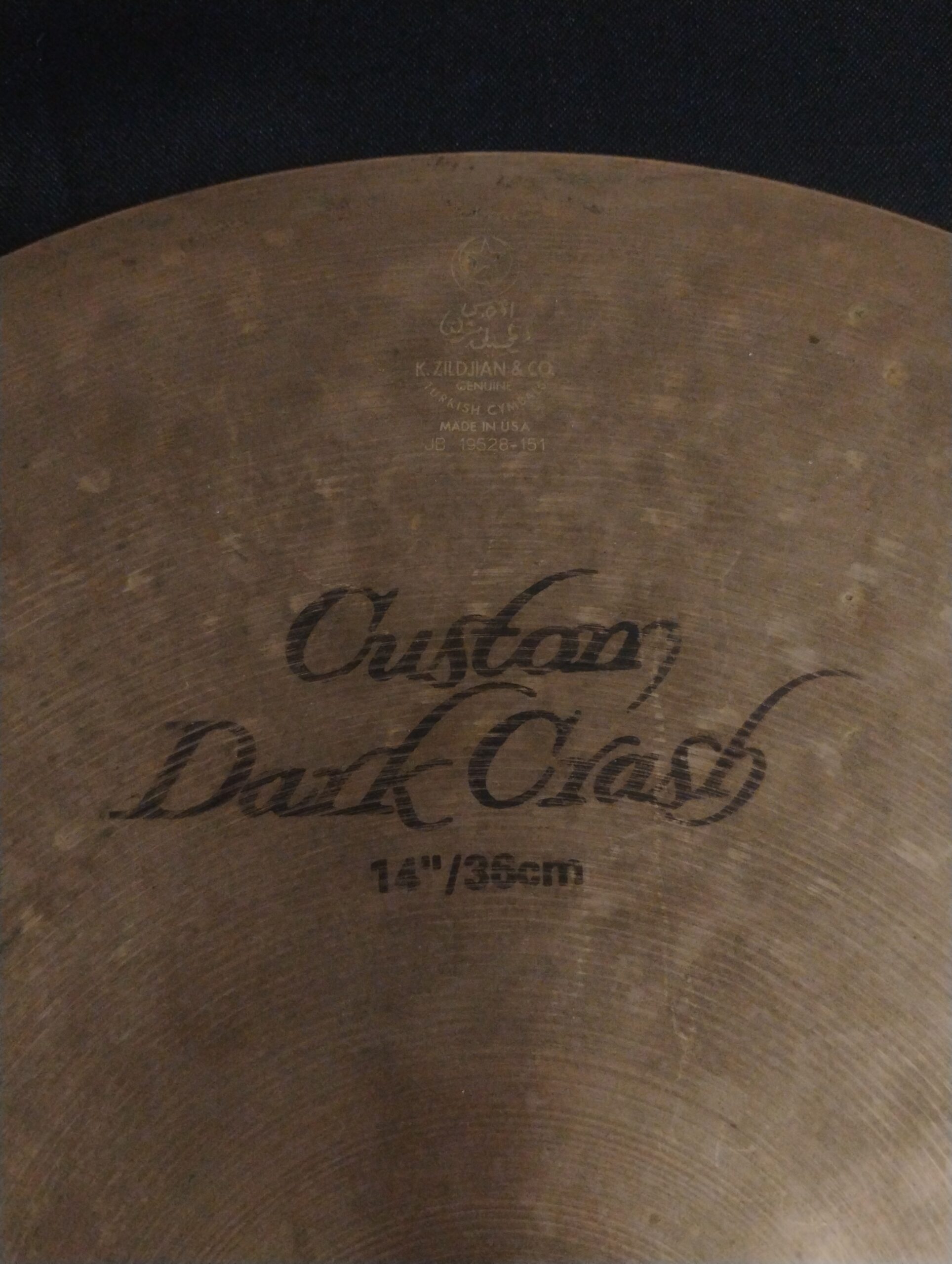 Zildjian K Custom Dark Crash 14" - Image 4