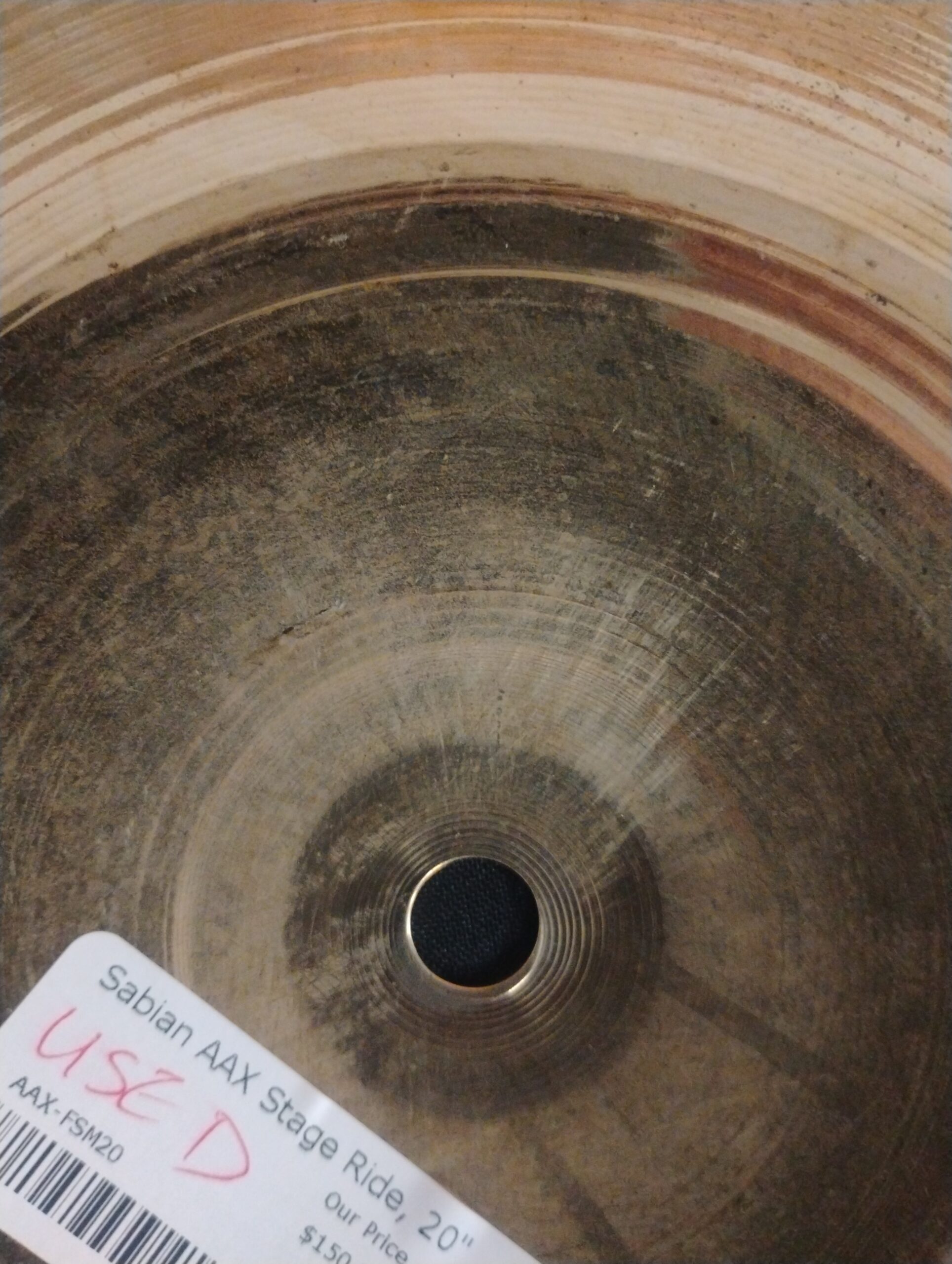 Sabian AAX 20" Stage Ride - Image 11