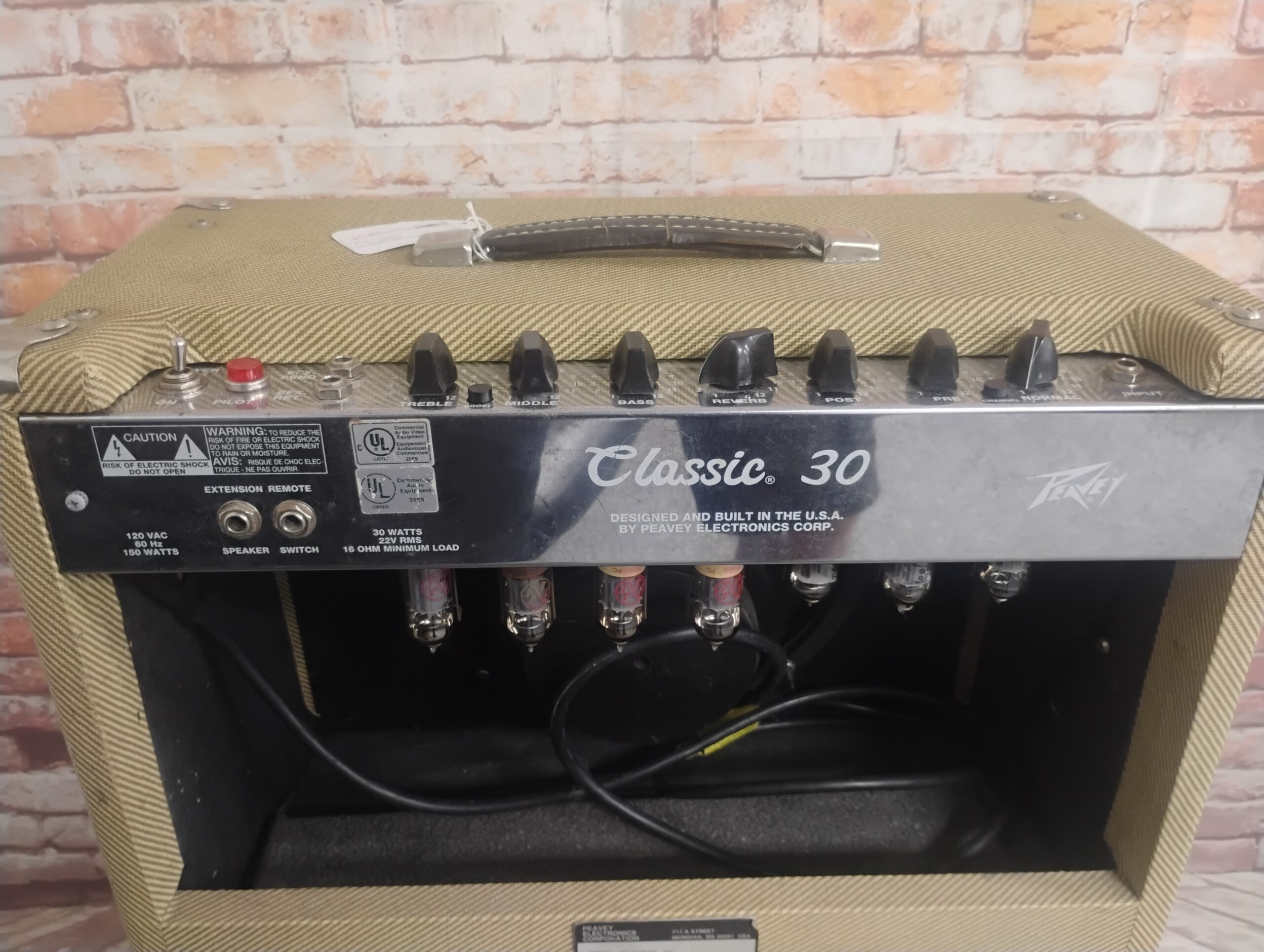 Peavey Classic 30 W/ 112E Cab - Image 16