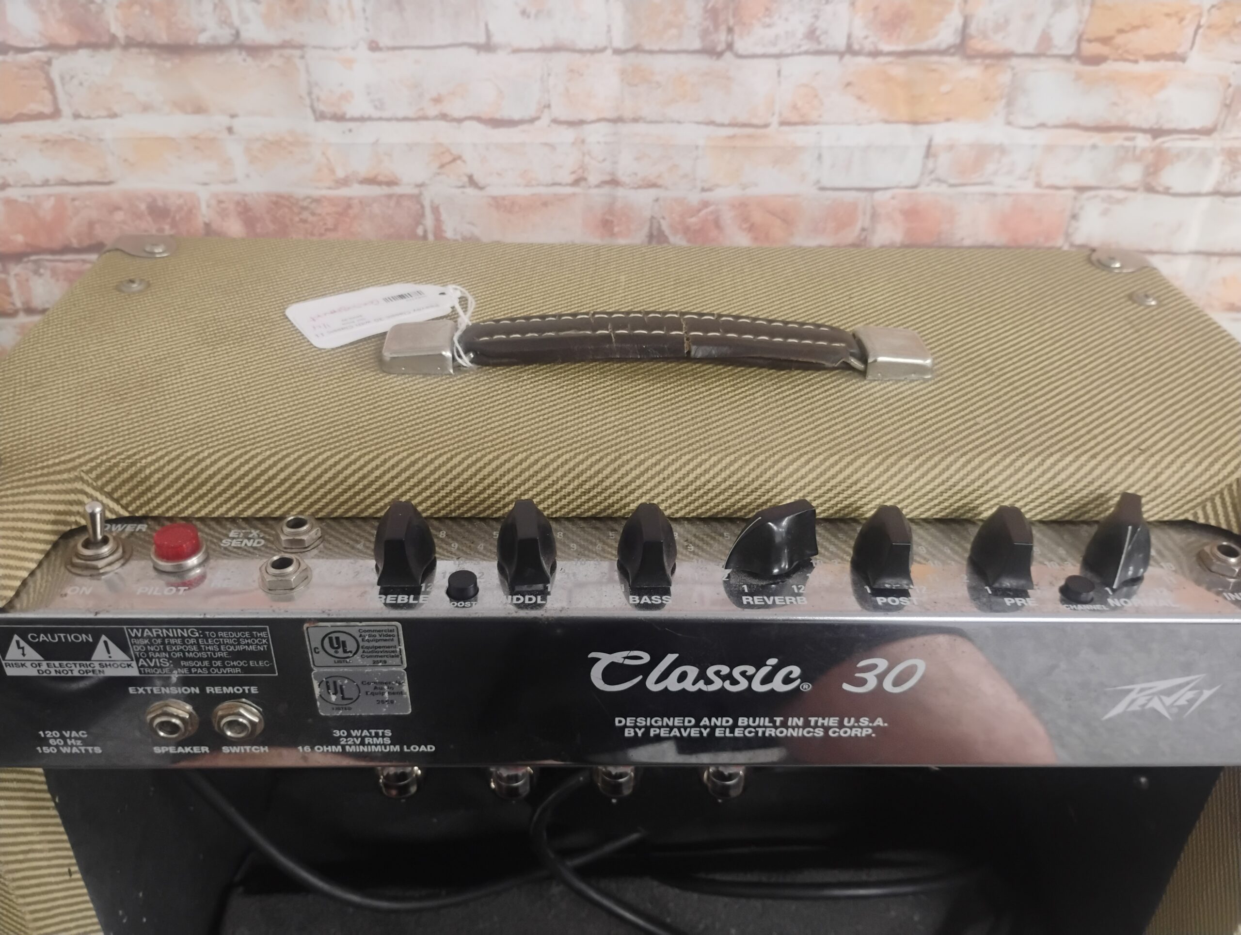 Peavey Classic 30 W/ 112E Cab - Image 14