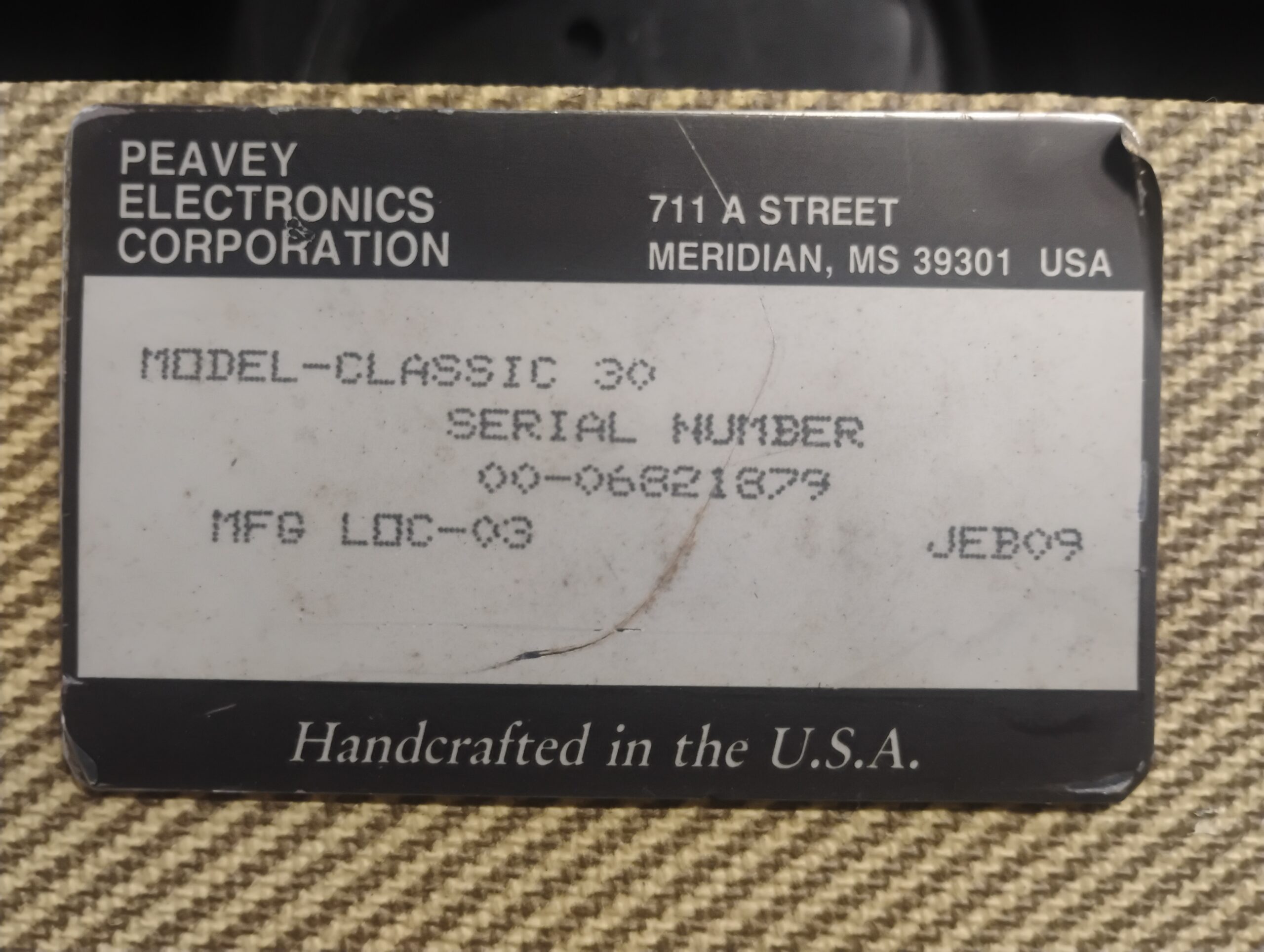 Peavey Classic 30 W/ 112E Cab - Image 12