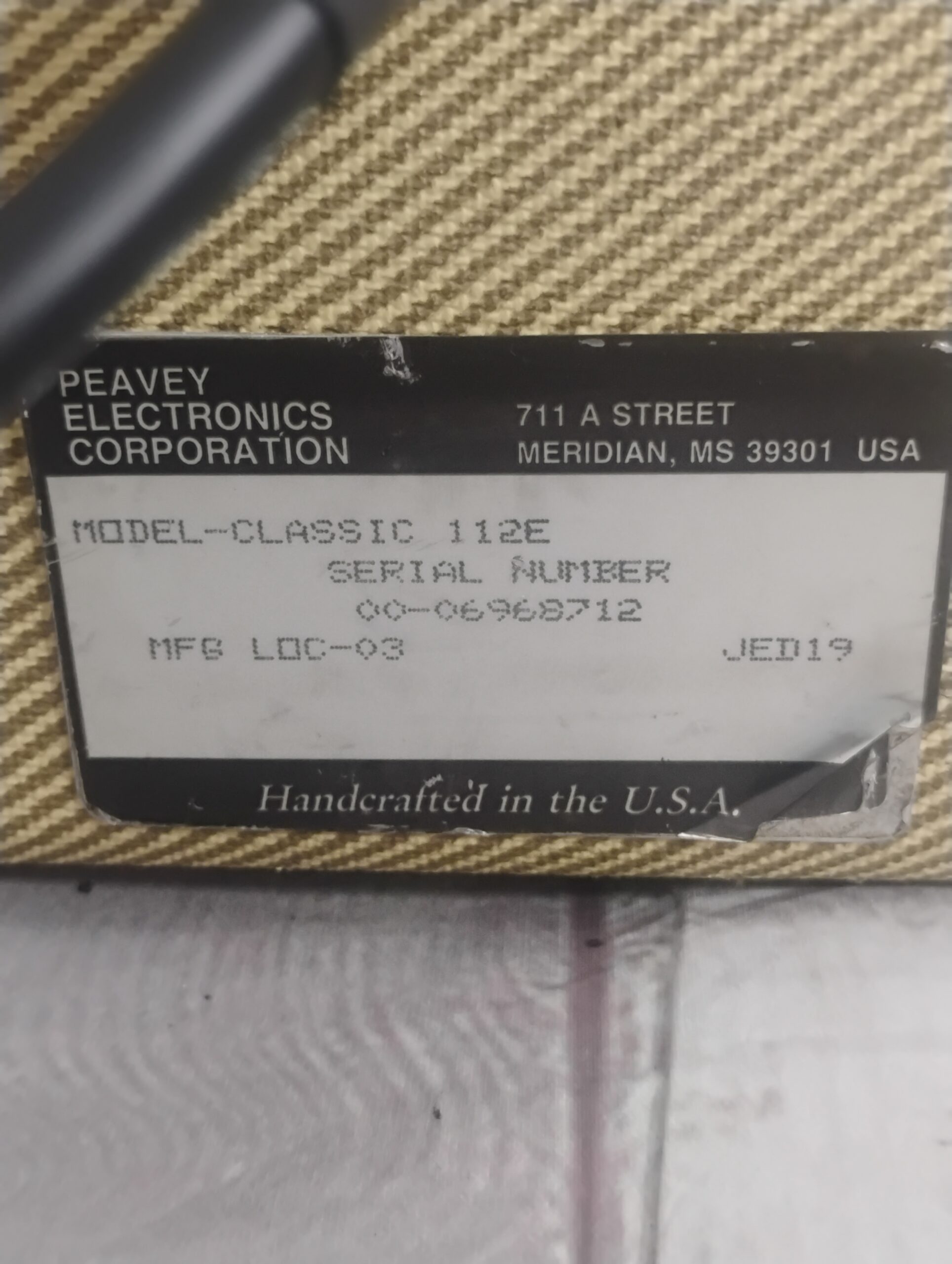 Peavey Classic 30 W/ 112E Cab - Image 8